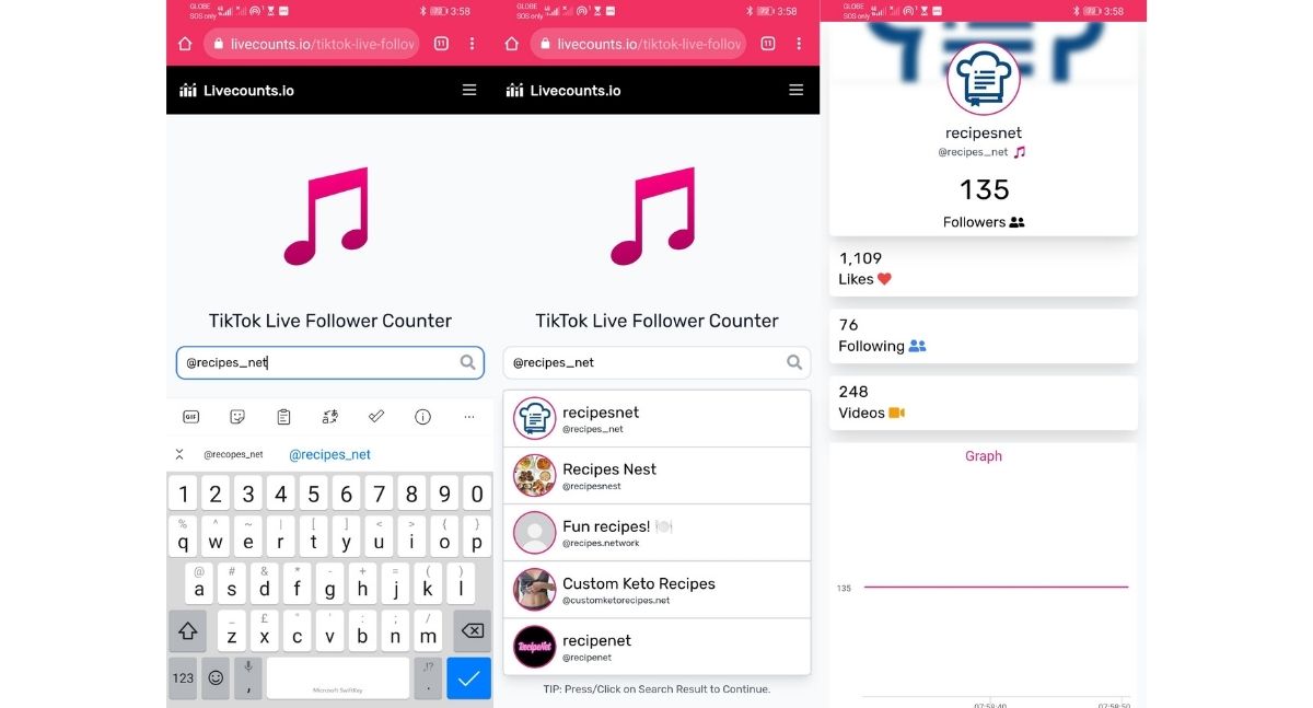 Tiktok Counter